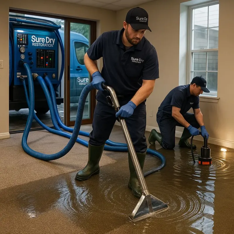 Water Extraction and Removal process in Madison Lake, MN